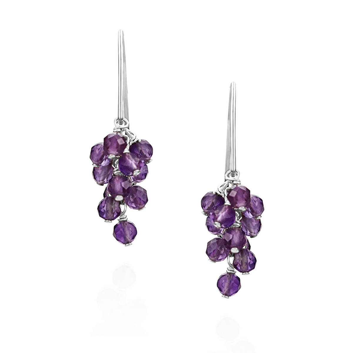 Grape Cluster Earrings