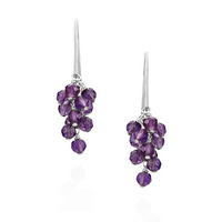 Grape Cluster Earrings