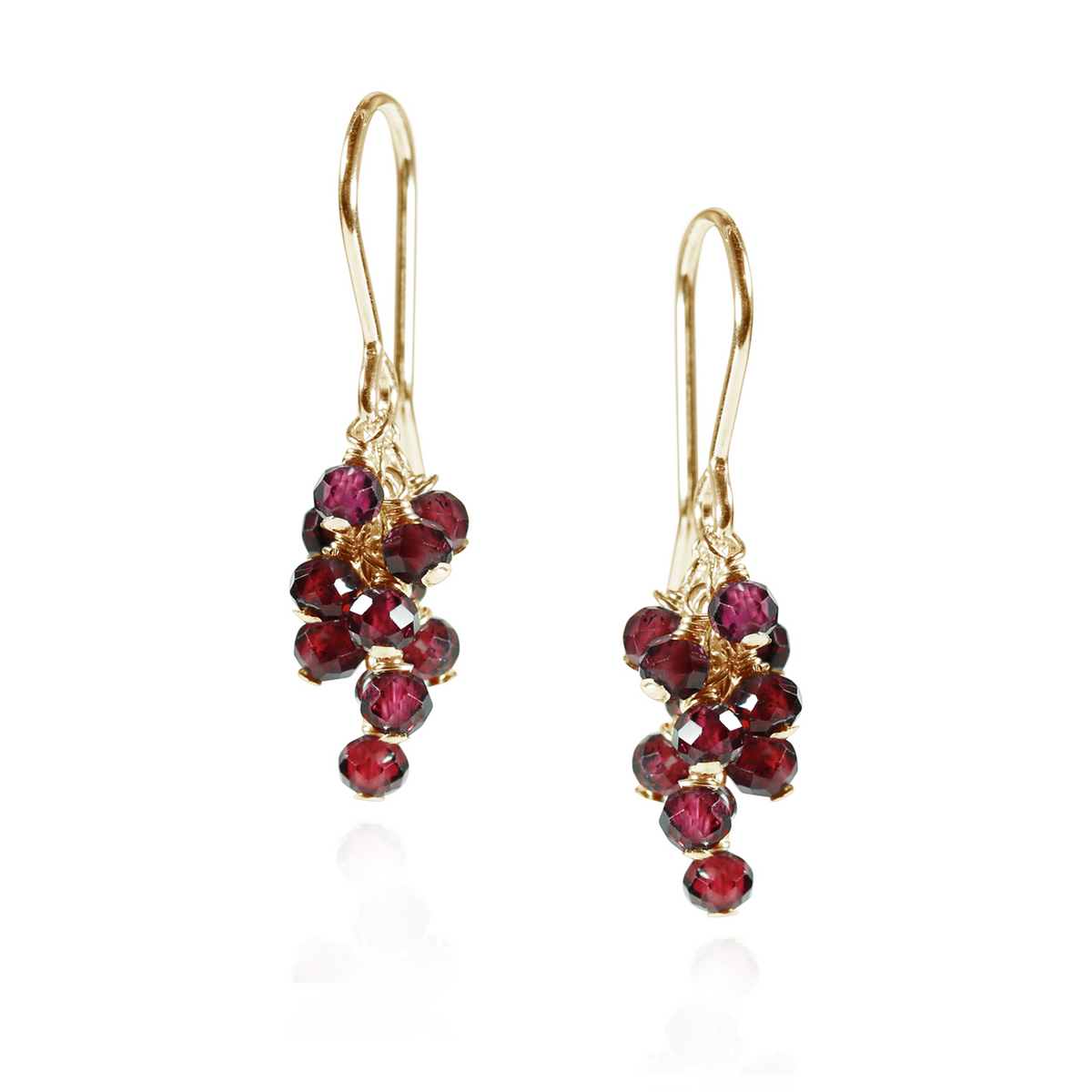 Grape Cluster Earrings