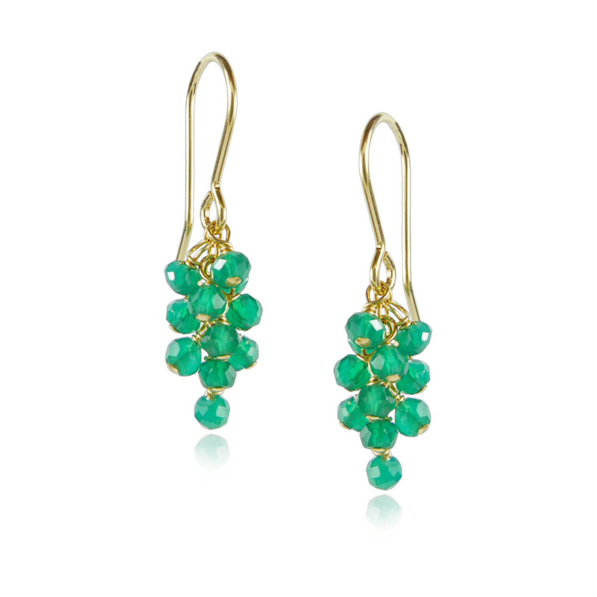 Grape Cluster Earrings