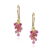 Grape Cluster Earrings