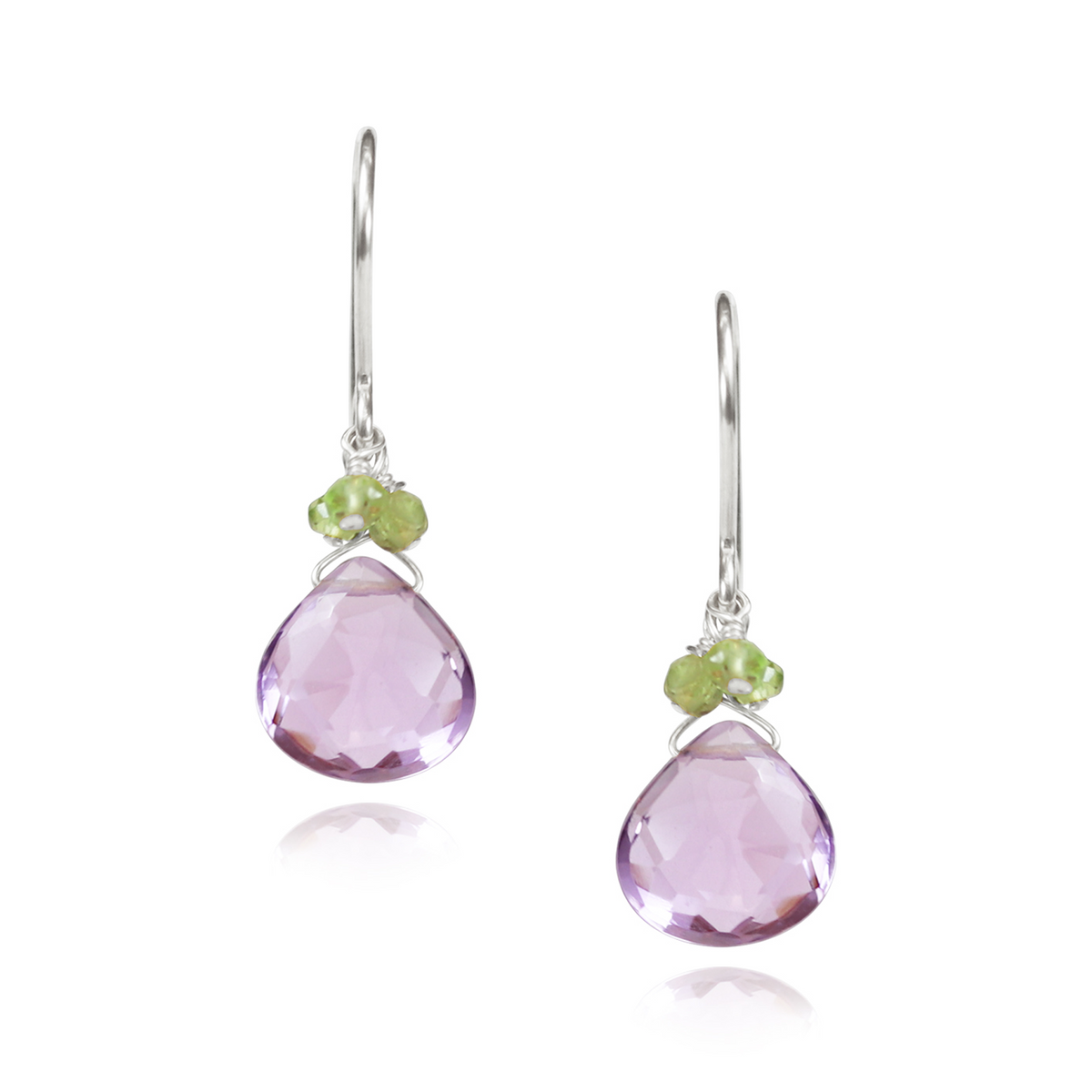 Dainty Gem Drop Earrings