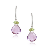 Dainty Gem Drop Earrings