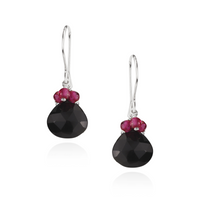 Dainty Gem Drop Earrings