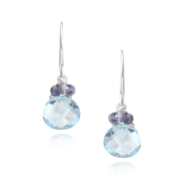 Dainty Gem Drop Earrings