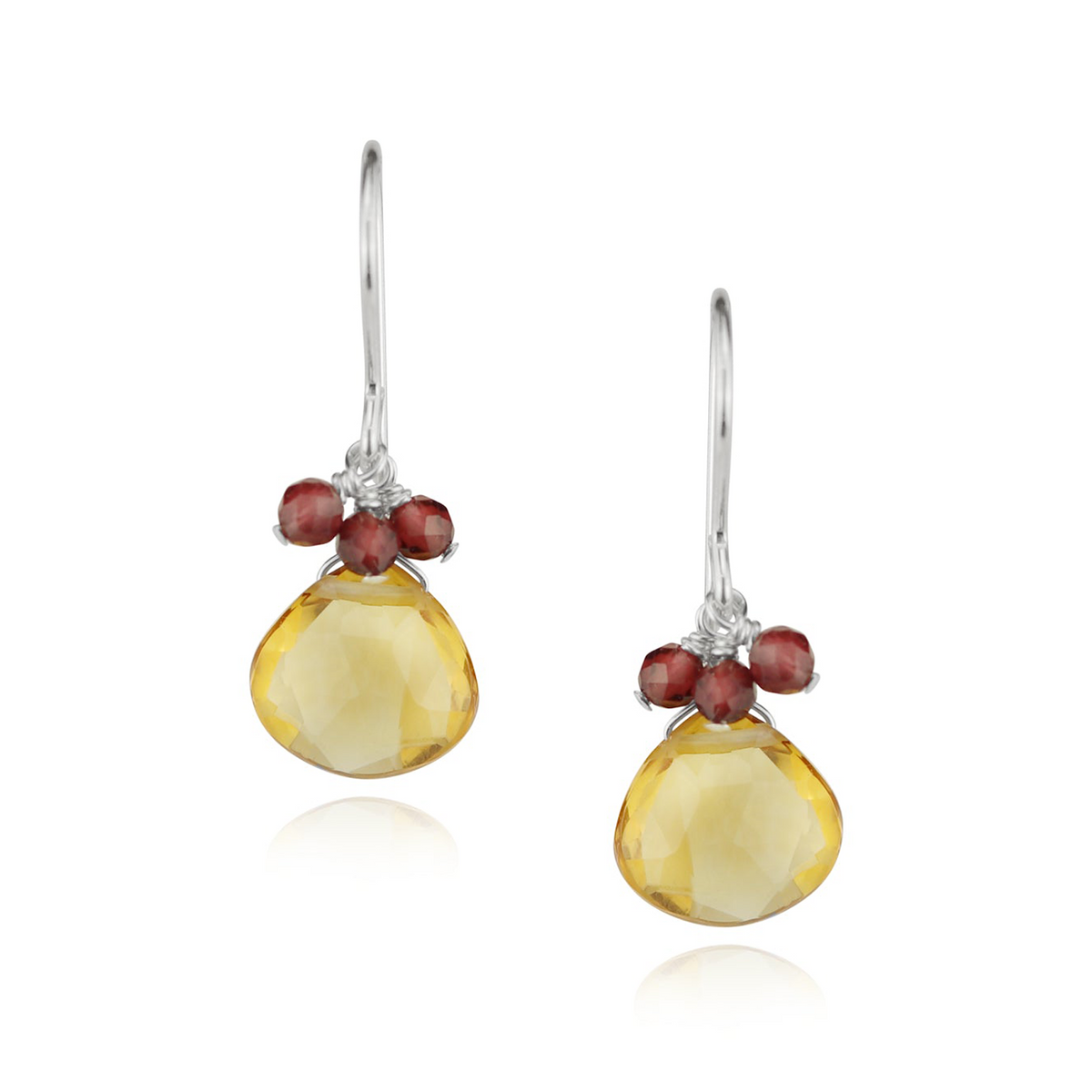 Dainty Gem Drop Earrings