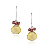 Dainty Gem Drop Earrings