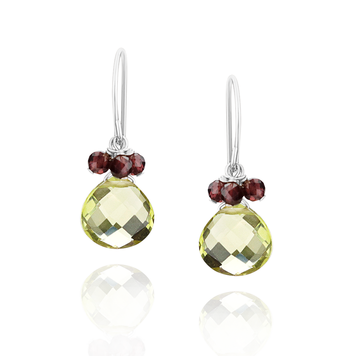 Dainty Gem Drop Earrings