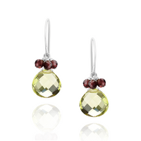 Dainty Gem Drop Earrings
