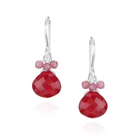 Dainty Gem Drop Earrings