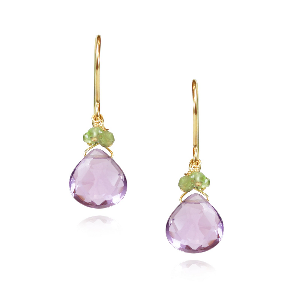 Dainty Gem Drop Earrings