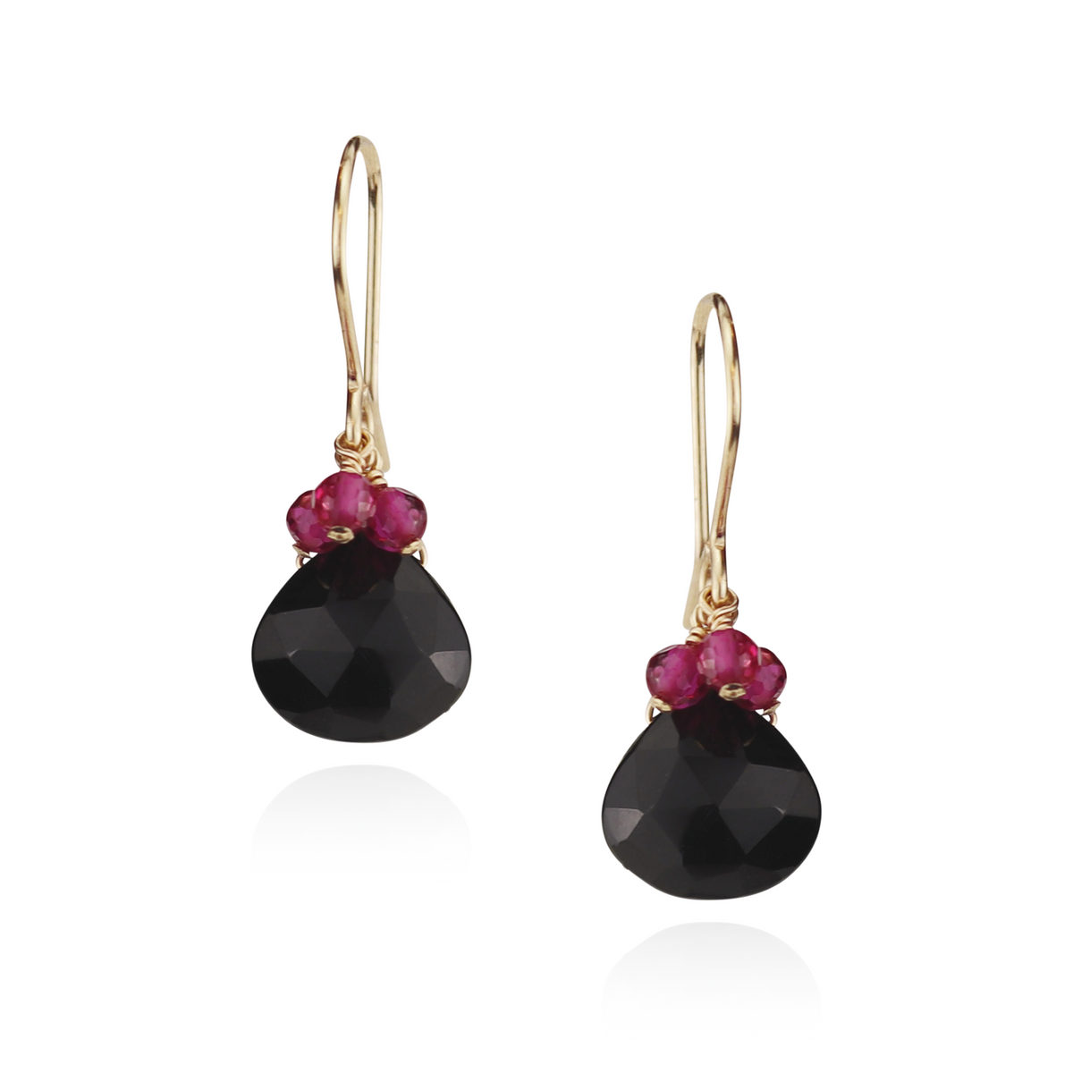 Dainty Gem Drop Earrings