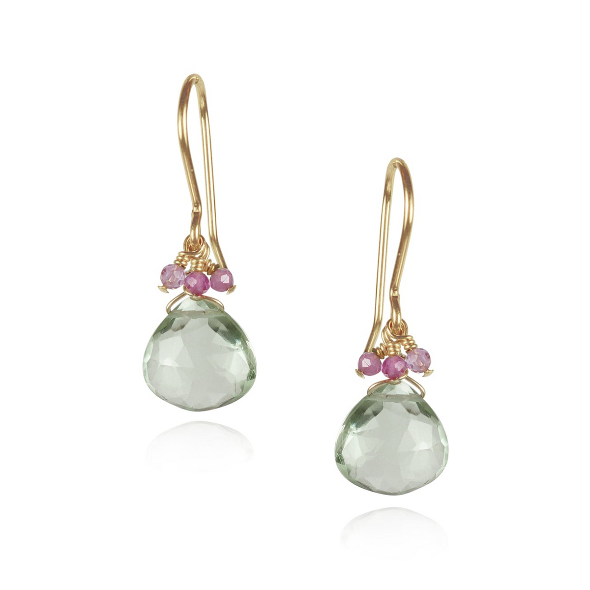 Dainty Gem Drop Earrings