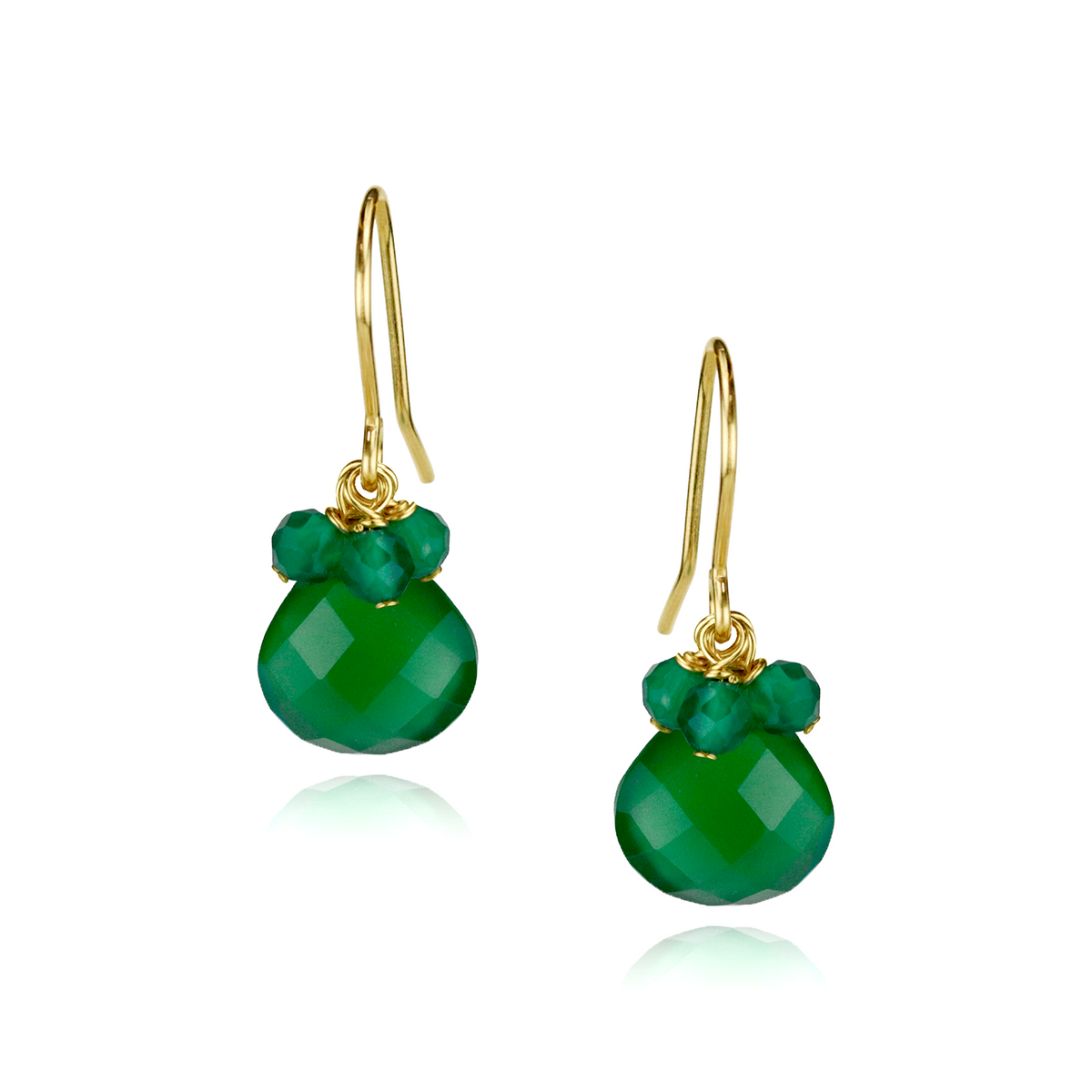 Dainty Gem Drop Earrings
