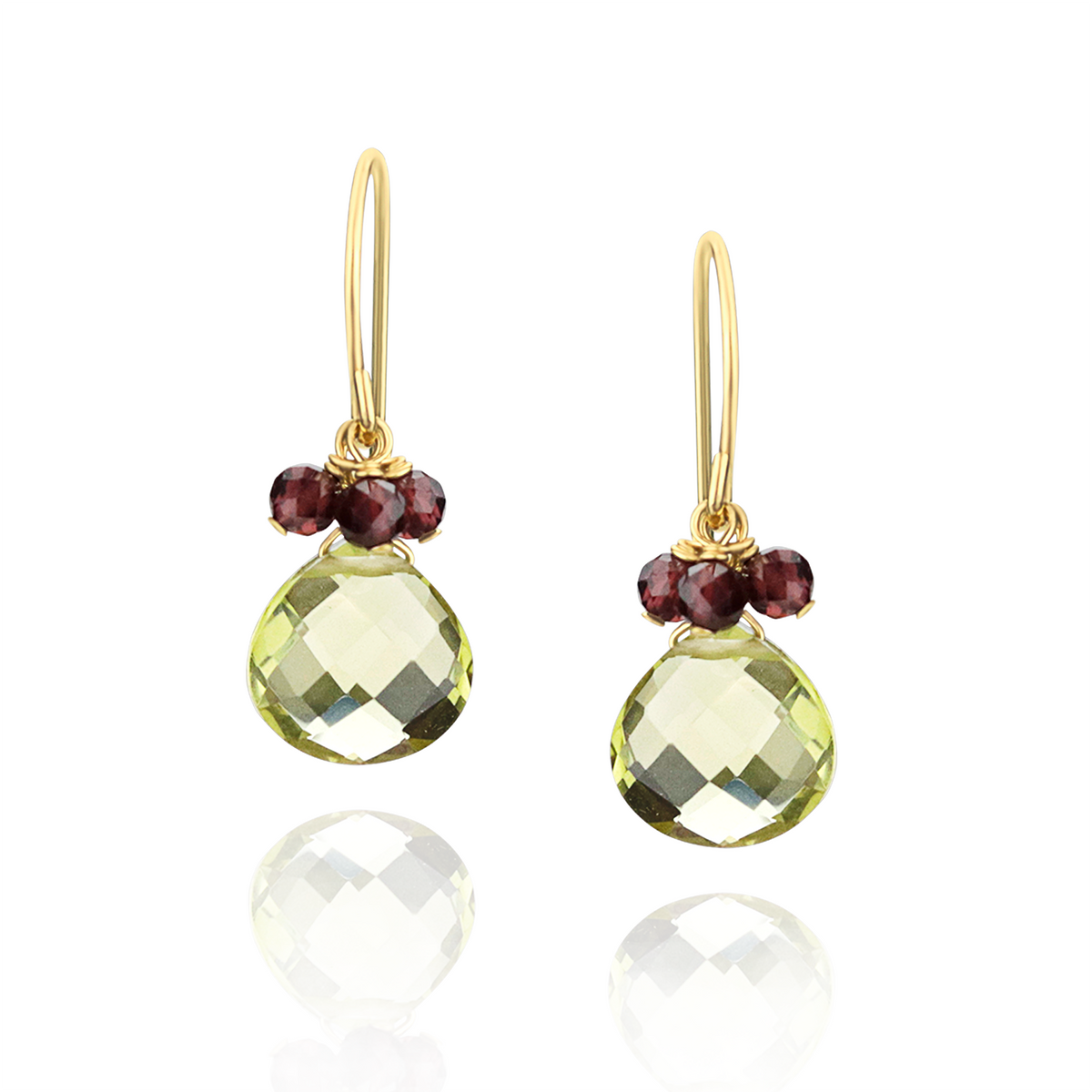 Dainty Gem Drop Earrings
