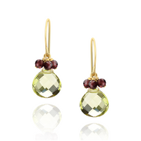 Dainty Gem Drop Earrings