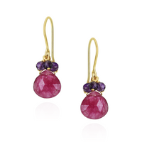 Dainty Gem Drop Earrings