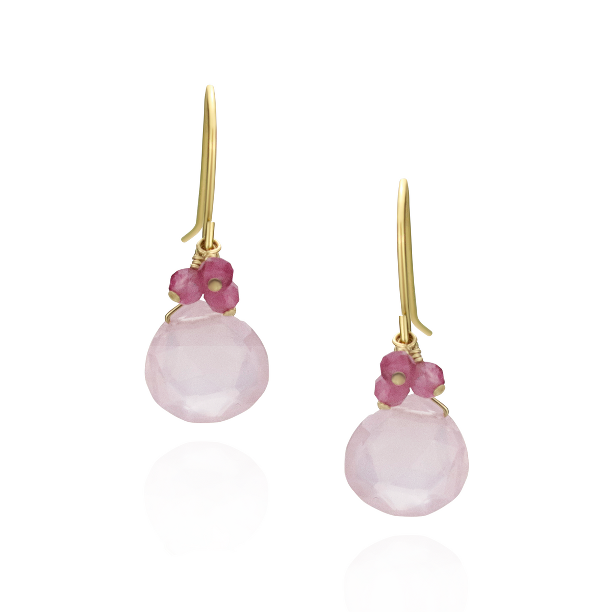 Dainty Gem Drop Earrings