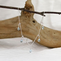Delicate Adjustable Briolette Necklace