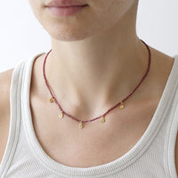5 Star Charm Beaded Necklace