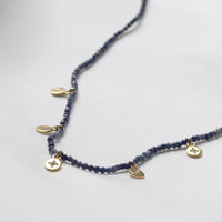 5 Star Charm Beaded Necklace