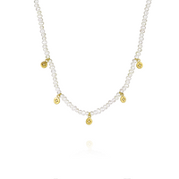 5 Star Charm Beaded Necklace