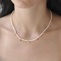5 Star Charm Beaded Necklace
