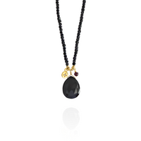 Star Charm Cluster Necklace