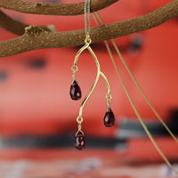 Blossom Briolette Pendant Necklace