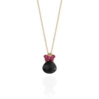 Gemstone & Cluster Pendant