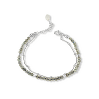 Satellite Chain & Beaded Bracelet