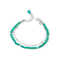 Satellite Chain & Beaded Bracelet