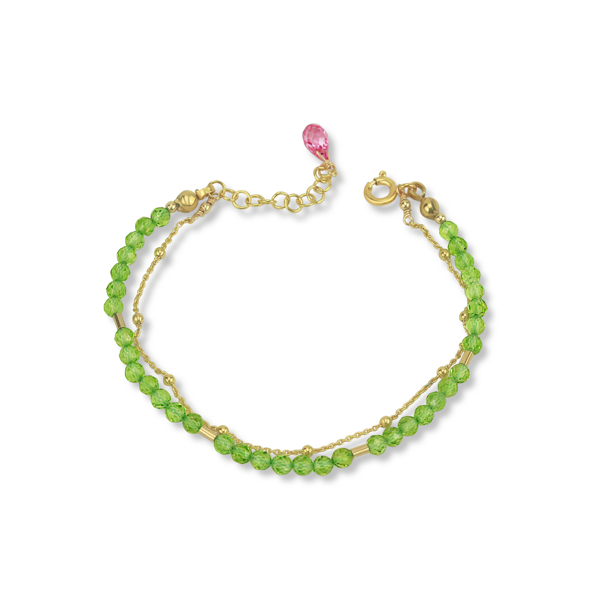Satellite Chain & Beaded Bracelet