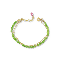 Satellite Chain & Beaded Bracelet