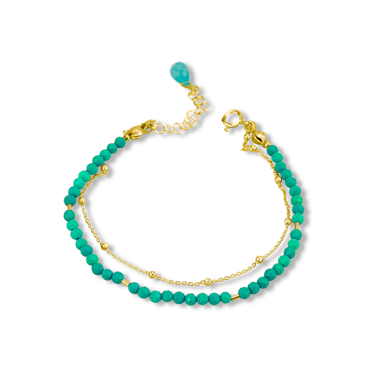 Satellite Chain & Beaded Bracelet
