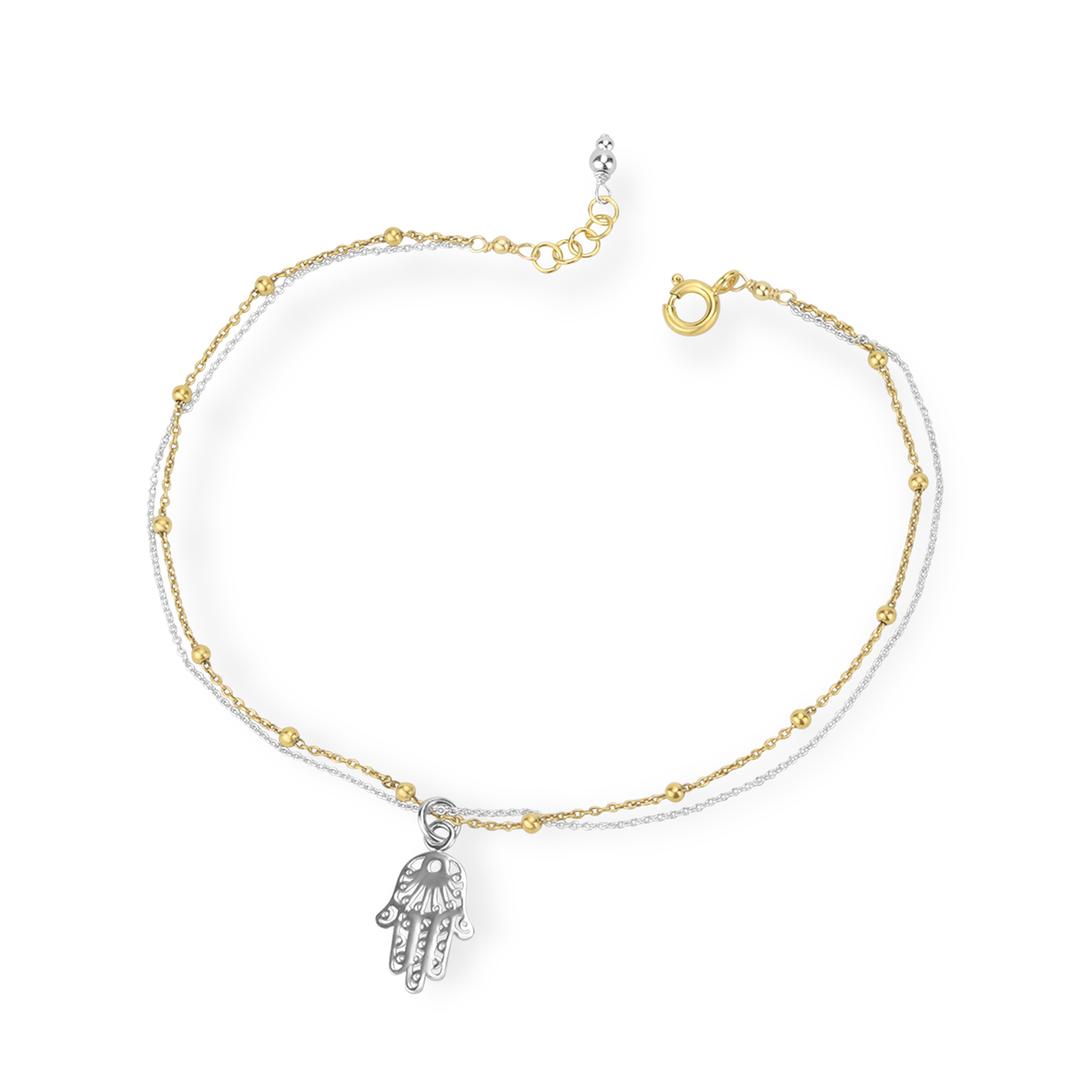Hamsa Hand Anklet