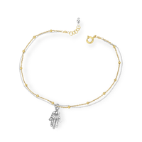 Hamsa Hand Anklet