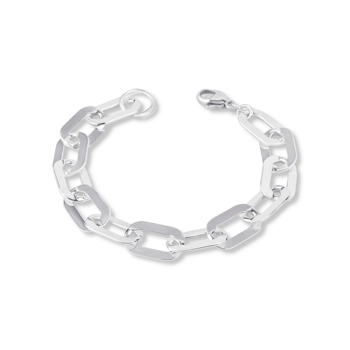 Chunky Flat Chain Bracelet