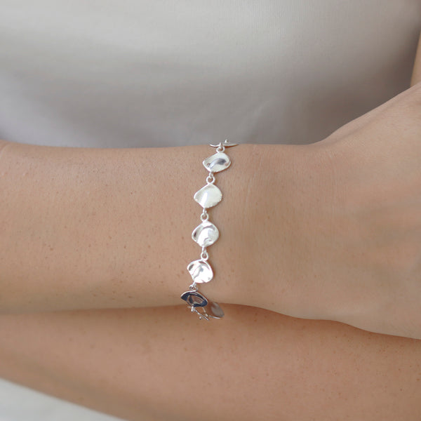 Ripple Textured Bracelet