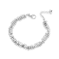 Plated Hematite Nugget Bracelet