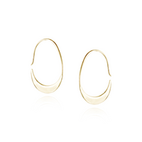 Modern Crescent Earrings