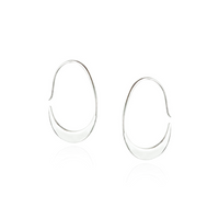 Modern Crescent Earrings
