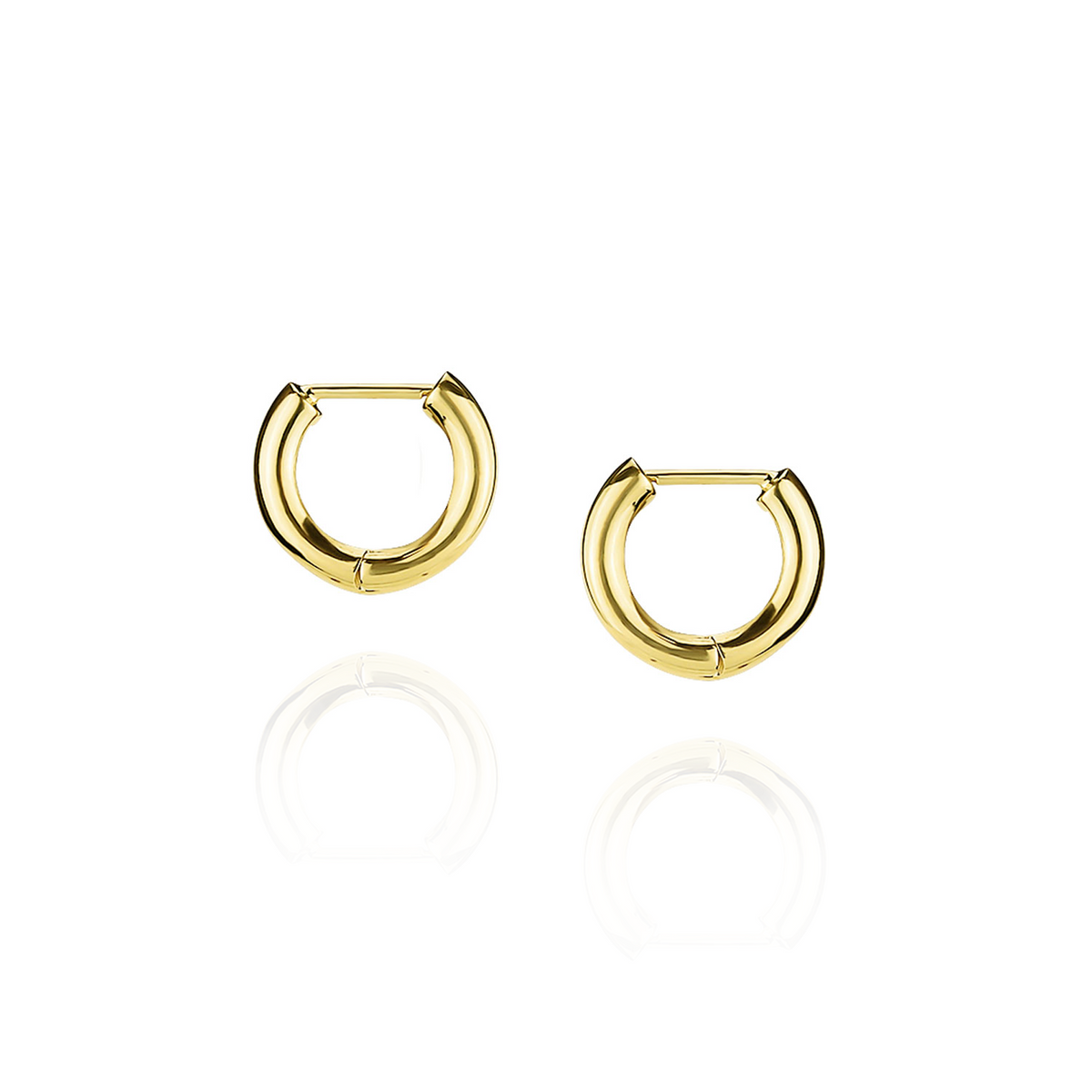 Hinged Huggie Earrings