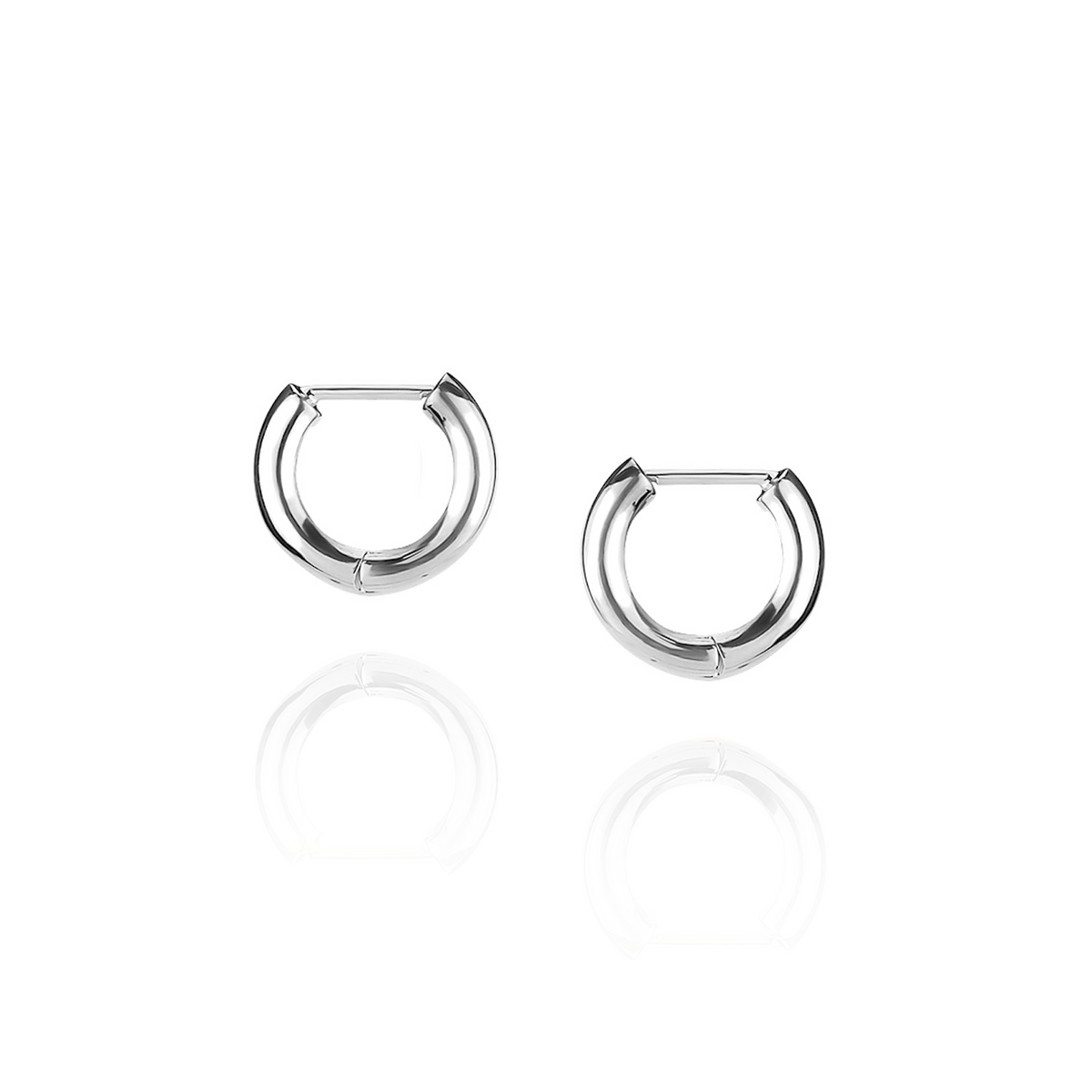 Hinged Huggie Earrings