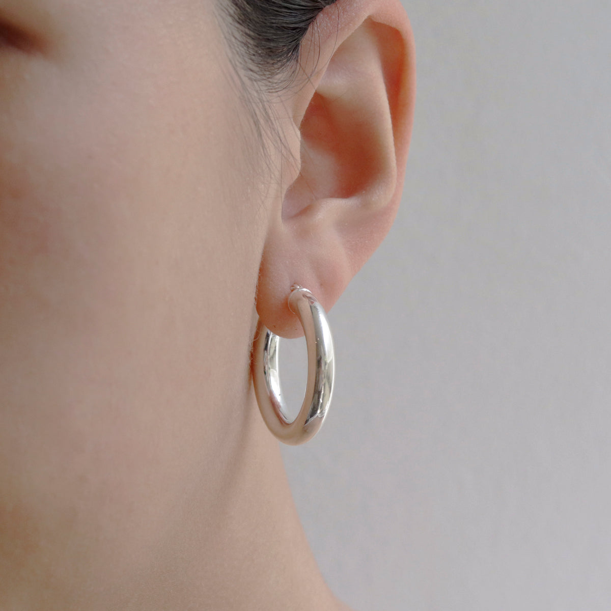 Chunky Hoop Earrings