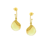 Organic Teardrop Oval Hoops