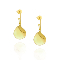 Organic Teardrop Oval Hoops