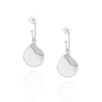 Organic Teardrop Oval Hoops