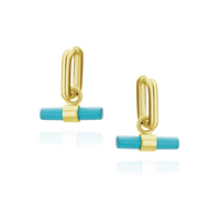 Rectangular Hoop Earrings