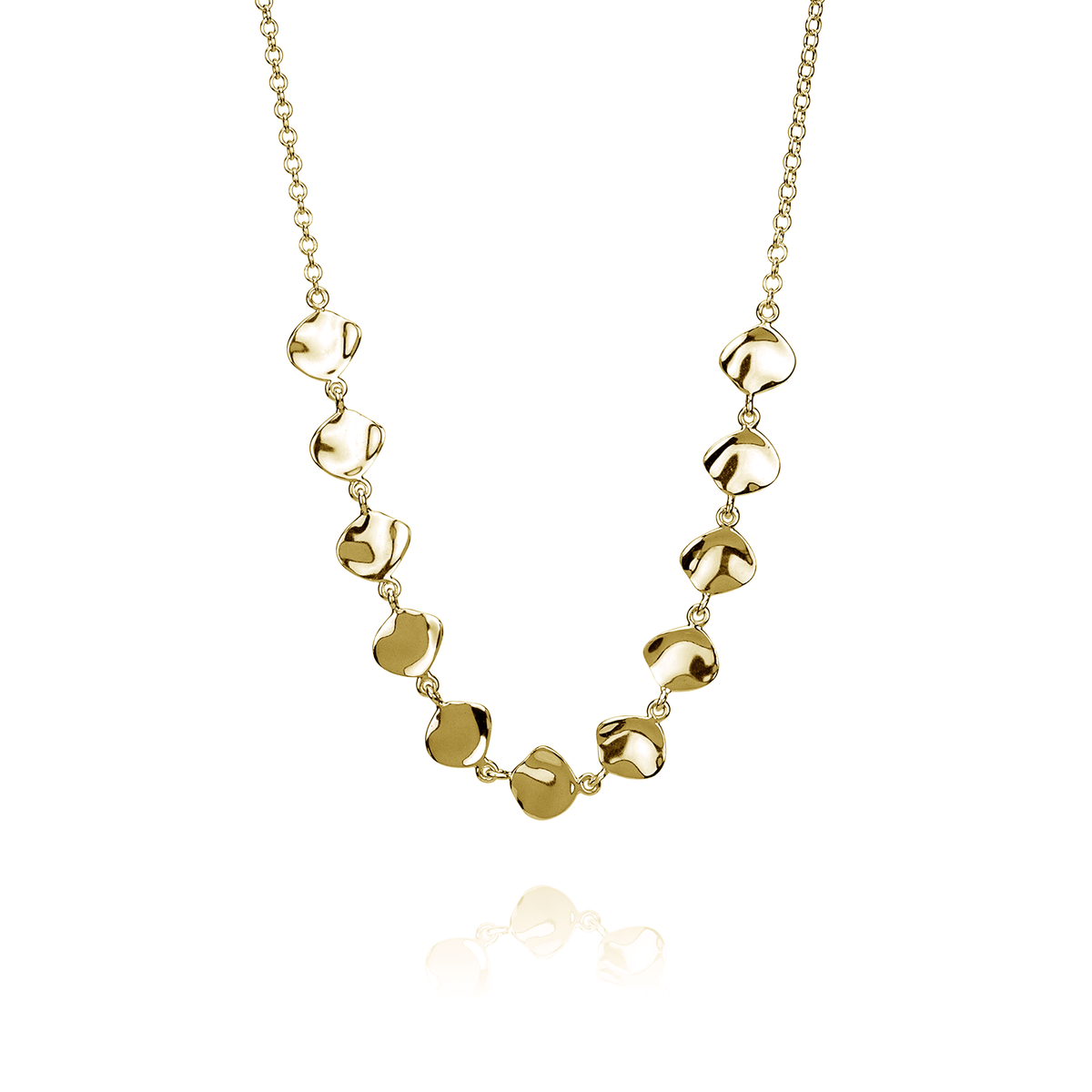 Ripple Textured Necklace
